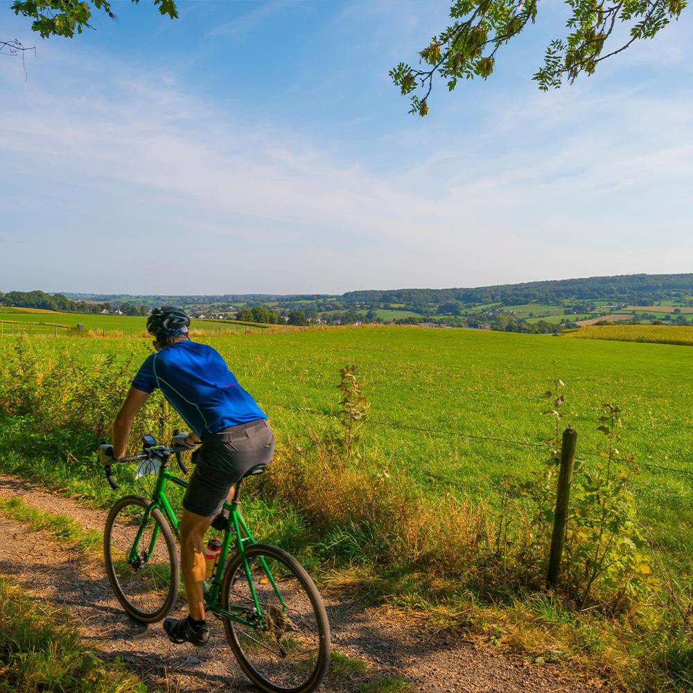 Ontdek het Pieterfietspad vanuit Kasteel Wolfrath